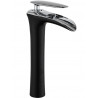 Mexen Lyra mitigeur lavabo haut, noir/chrome - 745310-07