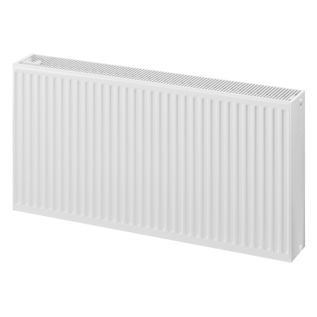 Radiateur Mexen C33 plat 900 x 800 mm, raccordement latéral, 2546 W, blanc - W433-090-080-00