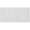 Mexen C21 radiateur à plaques 300 x 500 mm, raccordement latéral, 368 W, blanc - W421-030-050-00