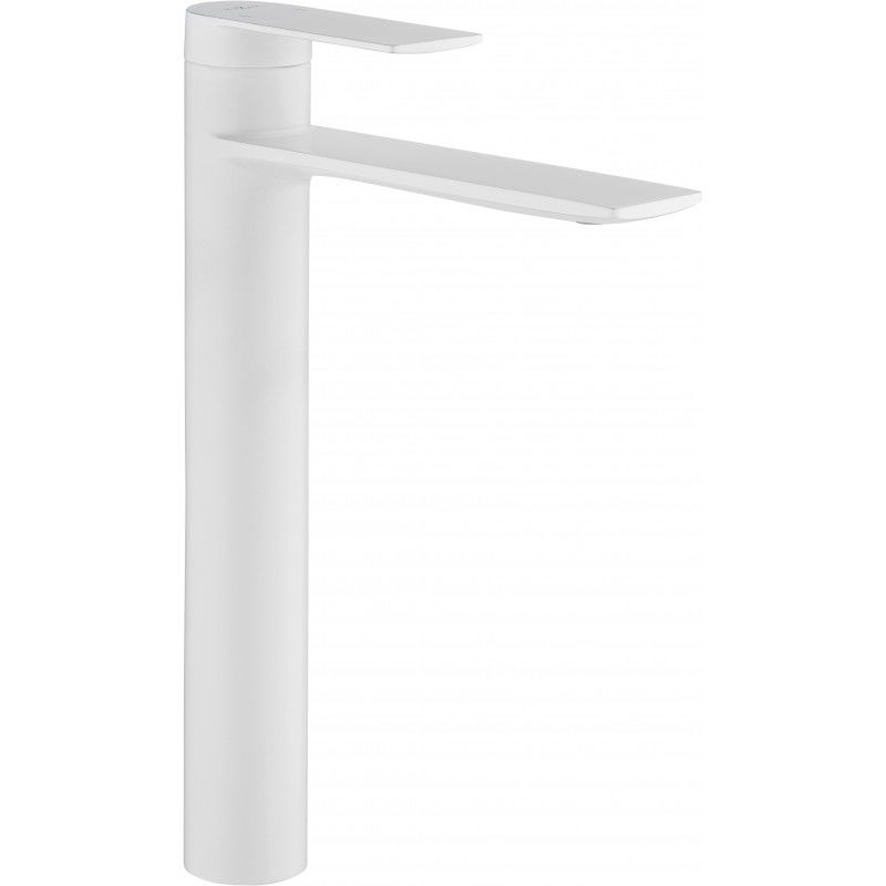 Mexen Zero robinet de lavabo haut, Blanc - 71110-20