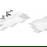 Mexen Lili lavabo de comptoir 81 x 47 cm, Blanc - 21138100