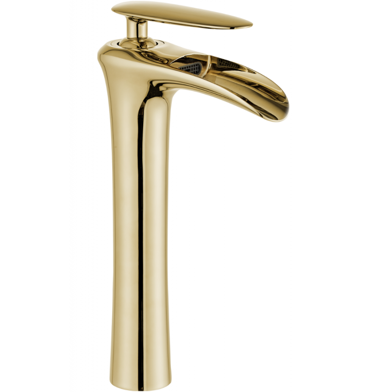 Mexen Lyra robinet de lavabo haut, Or - 745310-50