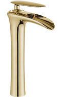 Mexen Lyra robinet de lavabo haut, Or - 745310-50