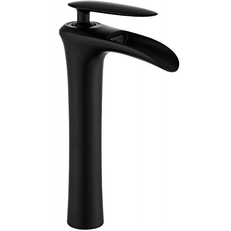 Mexen Lyra robinet de lavabo haut, Noir - 745310-70