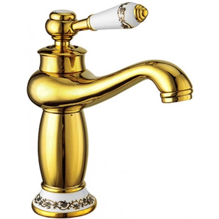 Mexen Draco robinet de lavabo, Or - 745400-50