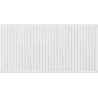 Mexen C22 radiateur plat 900 x 400 mm, raccordement latéral, 914 W, blanc - W422-090-040-00