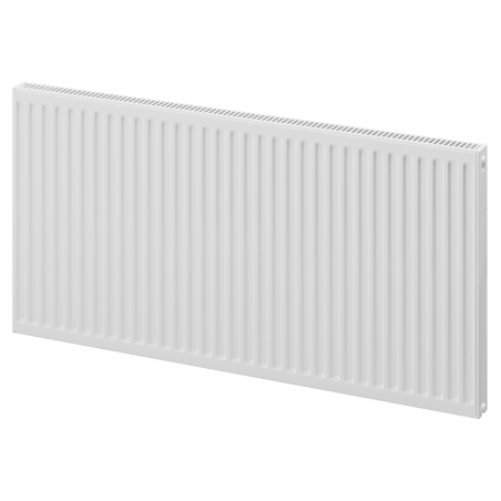 Radiateur en acier Mexen C11 600 x 600 mm, raccordement latéral, 560 W, blanc - W411-060-060-00
