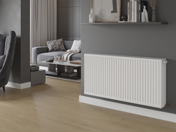Chauffage à panneau Mexen C33 600 x 1200 mm, raccordement latéral, 2801 W, blanc - W433-060-120-00