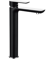 Mexen Alfa robinet de lavabo haut, Noir/Chrome - 745710-71