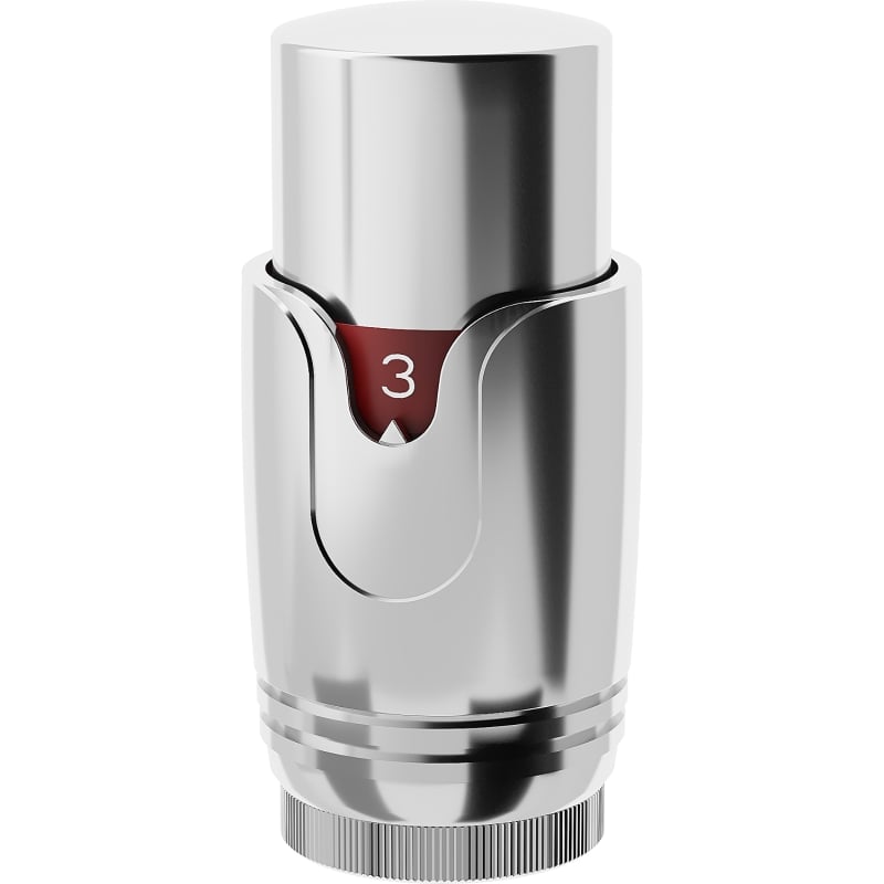 Mexen Uni-H tête thermostatique pour radiateur, chrome - W900-000-01