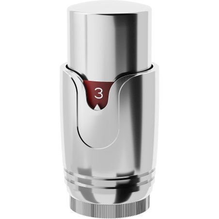 Mexen Uni-H tête thermostatique pour radiateur, chrome - W900-000-01