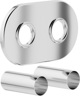 Mexen R ensemble de masquage double pour radiateur, chrome - W905-000-01
