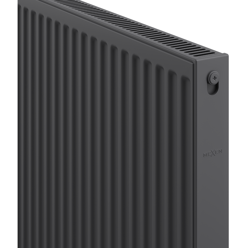Mexen C11 radiateur plat 300 x 1100 mm, raccordement latéral, 538 W, anthracite - W411-030-110-66
