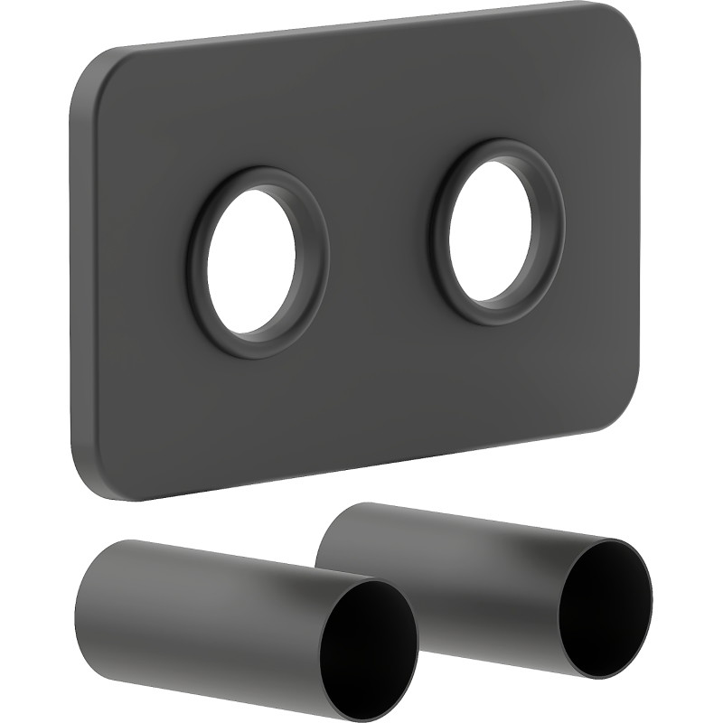 Mexen 2S kit cache double pour radiateur, anthracite - W910-000-66