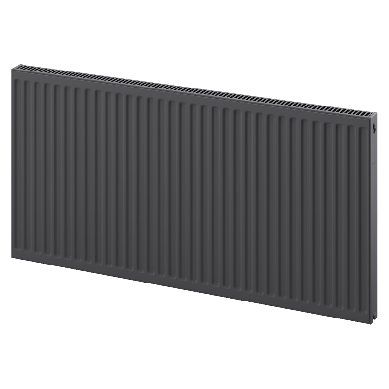 Mexen C11 radiateur plat 400 x 400 mm, raccordement latéral, 259 W, anthracite - W411-040-040-66