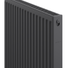 Radiateur Mexen C11 en acier 400 x 1300 mm, connection latérale, 842 W, anthracite - W411-040-130-66