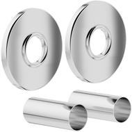Mexen Uni-Term Ensemble de masquage unique pour radiateur, chromé - W904-000-01