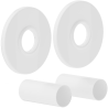 Mexen 1R kit de finition simple pour radiateur, blanc - W904-000-20