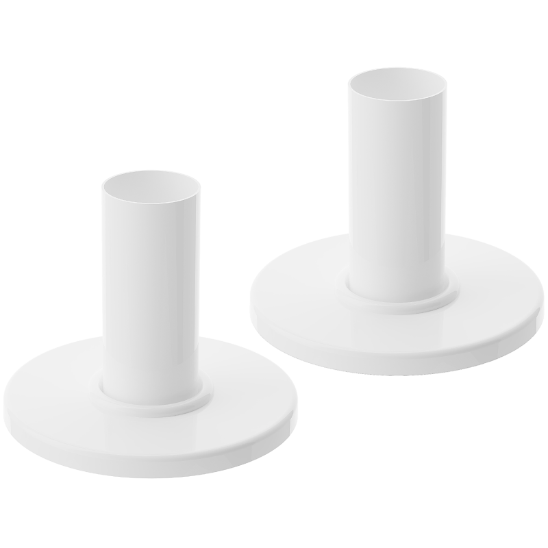 Mexen Uni-Term R ensemble de masquage simple pour radiateur, blanc - W904-000-20