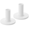Mexen 1R kit de finition simple pour radiateur, blanc - W904-000-20