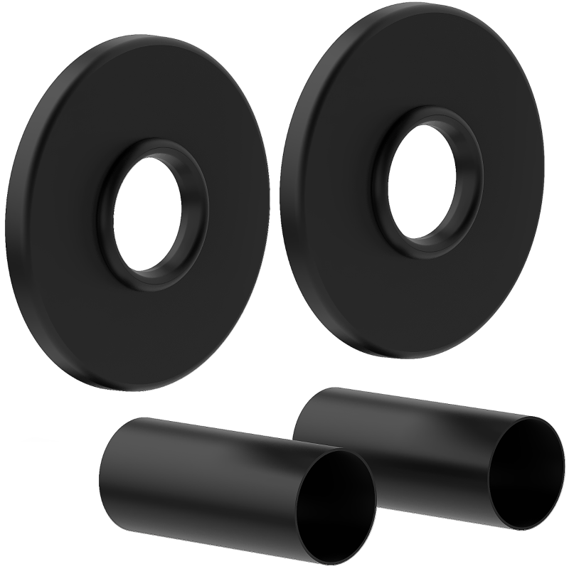 Mexen R ensemble de masquage simple pour radiateur, noir - W904-000-70