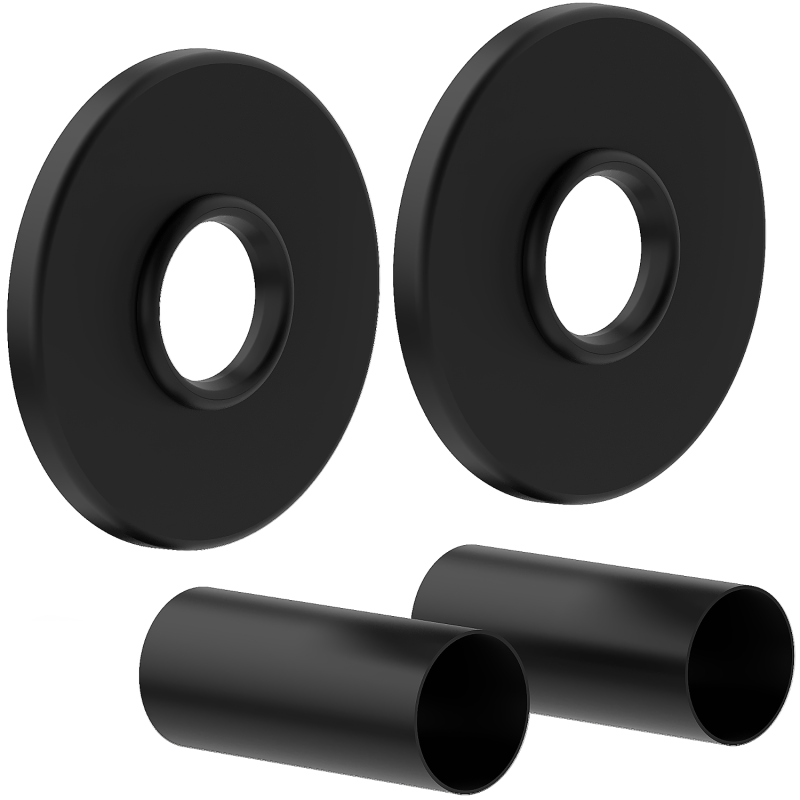 Mexen R ensemble masque simple pour radiateur, noir - W904-000-70