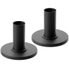 Mexen 1R kit de finition simple pour radiateur, noir - W904-000-70