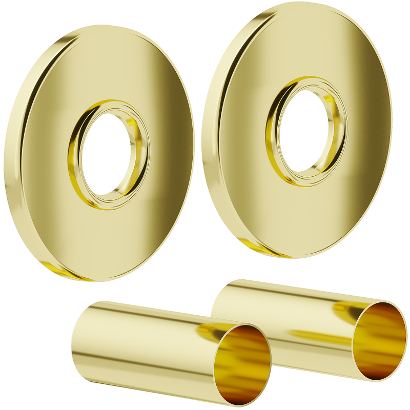 Mexen R ensemble de masquage simple pour radiateur, doré - W904-000-50