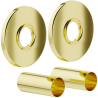 Mexen 1R set de finition simple pour radiateur, doré - W904-000-50
