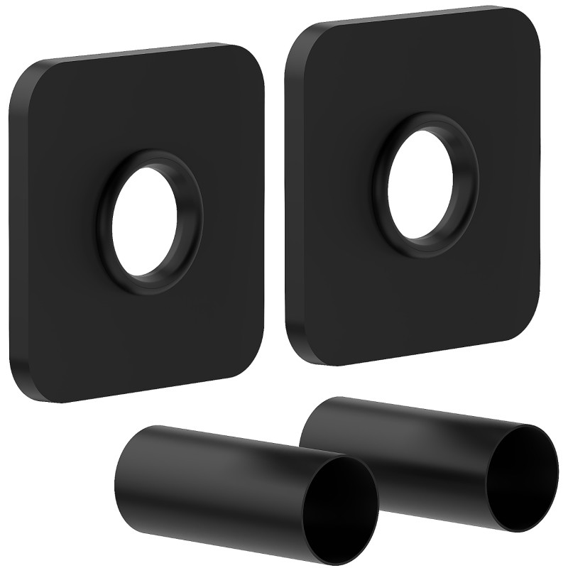 Mexen 1S kit de masquage simple pour radiateur, noir - W909-000-70