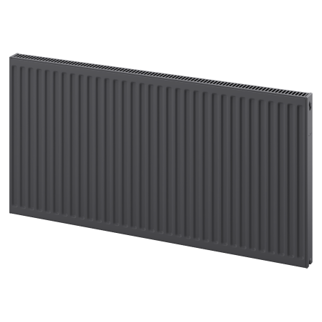 Mexen C11 radiateur en tôle 600 x 2600 mm, connexion latérale, 2427 W, anthracite - W411-060-260-66