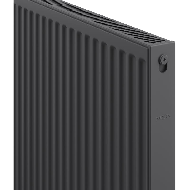 Mexen C11 radiateur à panneau 900 x 1400 mm, raccordement latéral, 1783 W, anthracite - W411-090-140-66