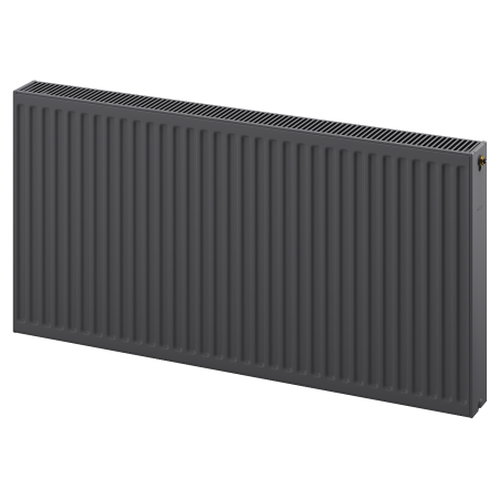 Radiateur plaqué Mexen CV22 300 x 1000 mm, raccordement inférieur, 933 W, anthracite - W622-030-100-66