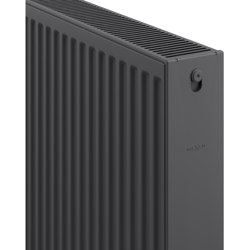 Mexen C22 radiateur à plaque 300 x 1800 mm, raccordement latéral, 1680 W, anthracite - W422-030-180-66