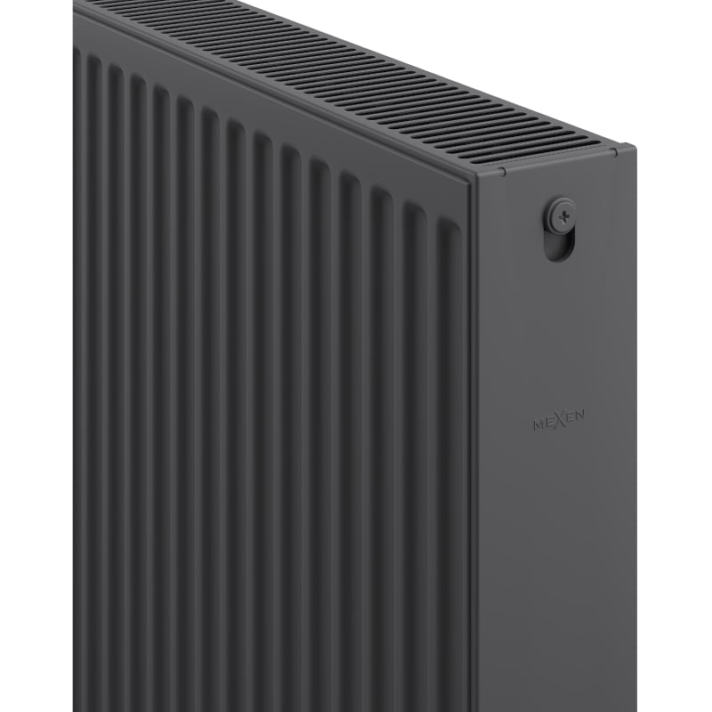 Mexen C22 radiateur à panneaux 400 x 1400 mm, raccordement latéral, 1660 W, anthracite - W422-040-140-66