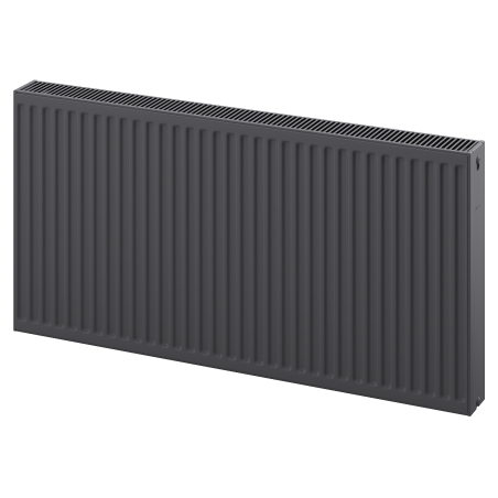 Mexen C22 radiateur plat 400 x 2200 mm, raccordement latéral, 2608 W, anthracite - W422-040-220-66