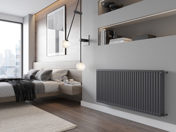 Radiateur à panneaux Mexen C22 500 x 1100 mm, raccordement latéral, 1567 W, anthracite - W422-050-110-66