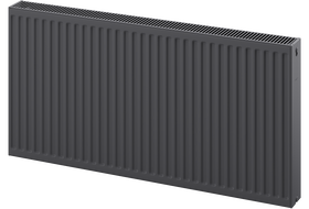 Radiateur à panneaux Mexen C22 500 x 1100 mm, raccordement latéral, 1567 W, anthracite - W422-050-110-66
