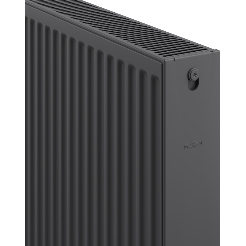 Mexen C22 radiateur à panneau 600 x 600 mm, raccordement latéral, 992 W, anthracite - W422-060-060-66