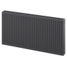 Radiateur plate Mexen C22 600 x 700 mm, connexion latérale, 1157 W, anthracite - W422-060-070-66