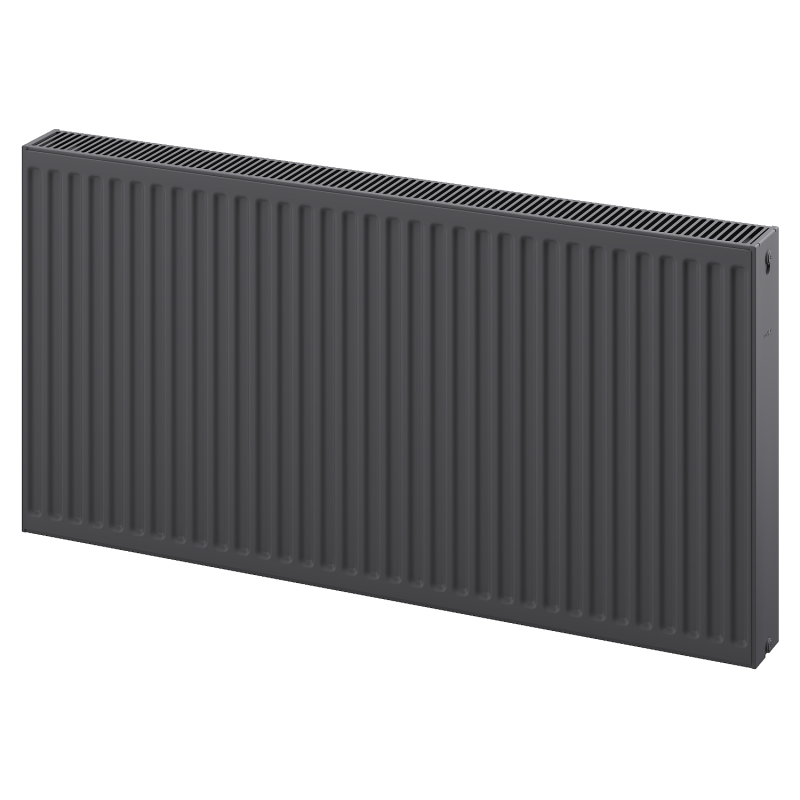 Radiateur plat Mexen C22 900 x 400 mm, connection latérale, 914 W, anthracite - W422-090-040-66