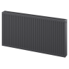 Radiateur plat Mexen C22 900 x 400 mm, connection latérale, 914 W, anthracite - W422-090-040-66
