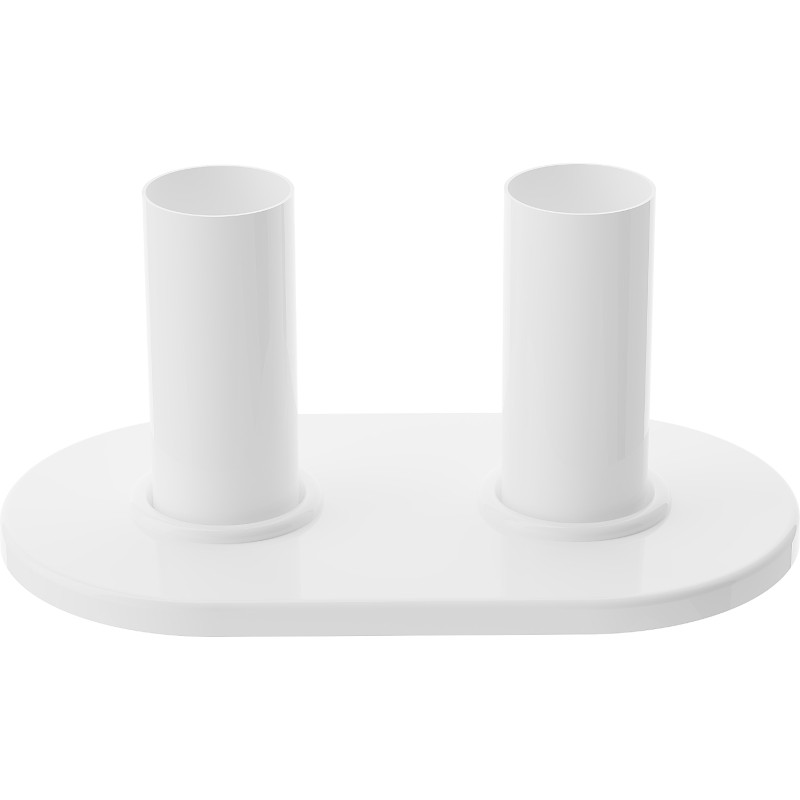 Mexen 2R kit de finition double pour radiateur, blanc - W905-000-20