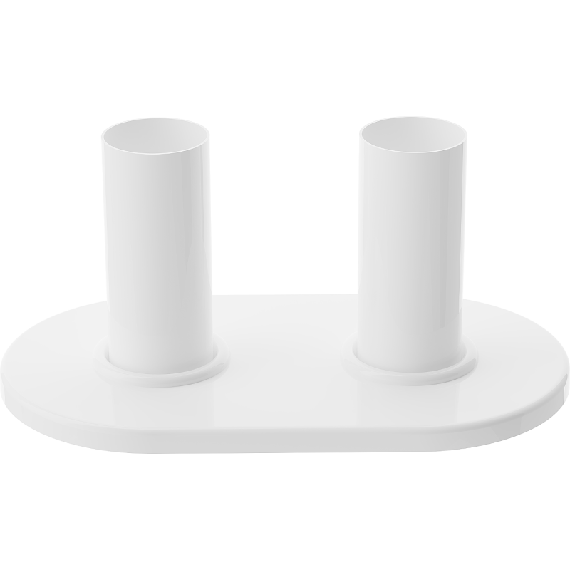 Mexen Uni-Term R ensemble de masques doubles pour radiateur, blanc - W905-000-20