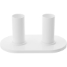 Mexen R ensemble de masquage double pour radiateur, blanc - W905-000-20