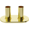 Ensemble de masquage double pour radiateur Mexen R, doré - W905-000-50