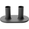 Mexen 2R kit de finition double pour radiateur, anthracite - W905-000-66