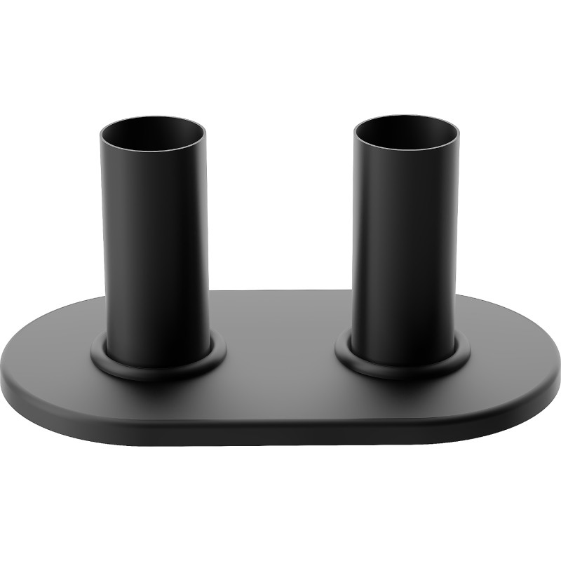 Mexen 2R kit de finition double pour radiateur, noir - W905-000-70