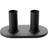 Mexen R ensemble cache double pour radiateur, noir - W905-000-70