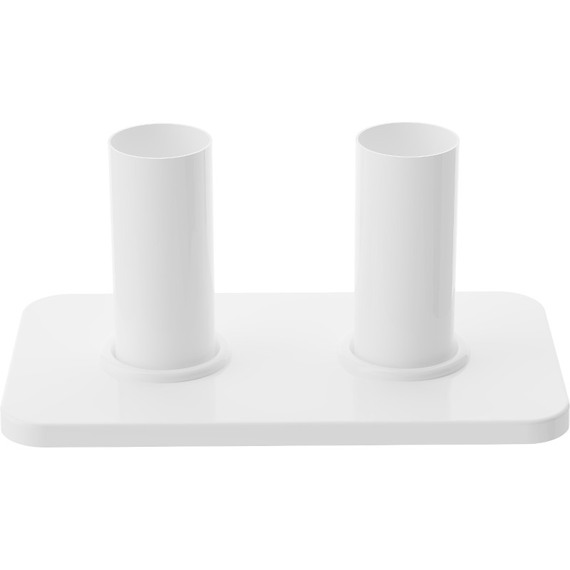 Mexen 2S cache double pour radiateur, blanc - W910-000-20